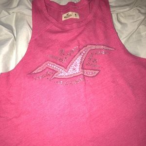 Hollister Pink Muscle Tank
